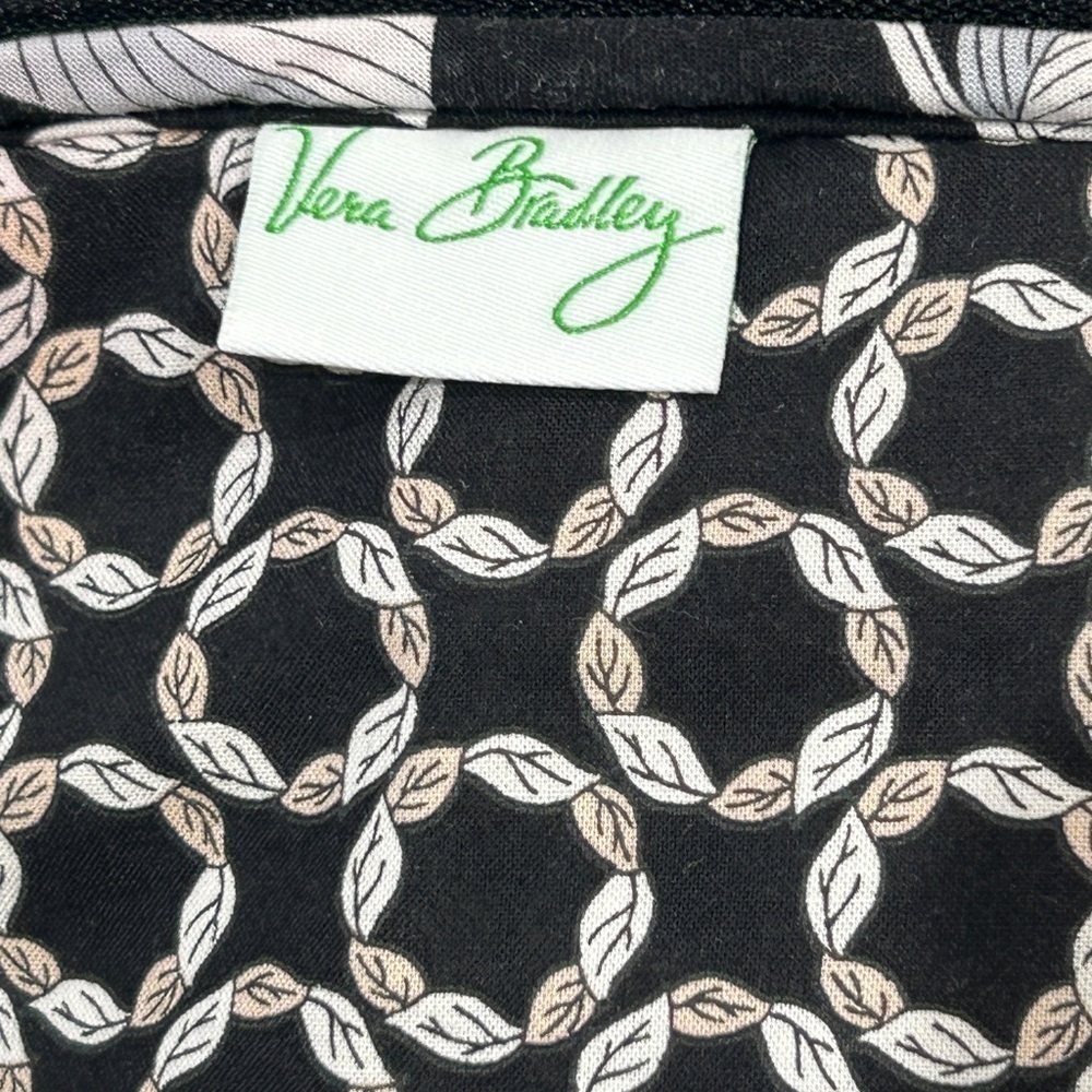 Vera Bradley Tablet Sleeve Canterberry Cobalt Black/Cream/Gray GUC - Picture 4 of 5